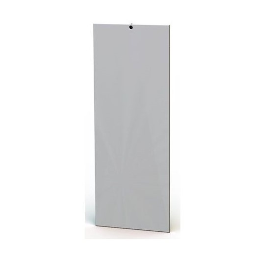 Paroi arrière 42UH, gris, L=800mm, IP30, acier pour serie CCG-10 xxx-xx